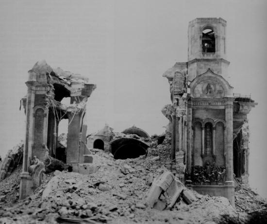 Разрушенный Храм Христа Спасителя