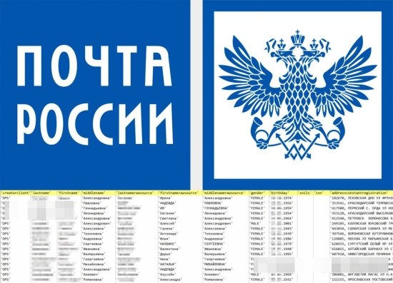 Утечка базы с паспортами клиентов «Почты России»