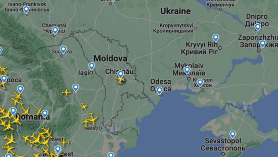 В Молдове закрыли воздушное пространство